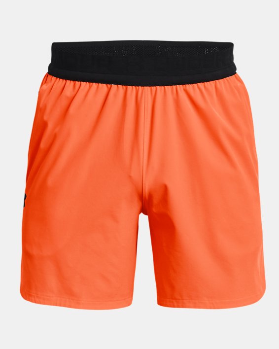 Men's UA Peak Woven Shorts, Orange, pdpMainDesktop image number 5